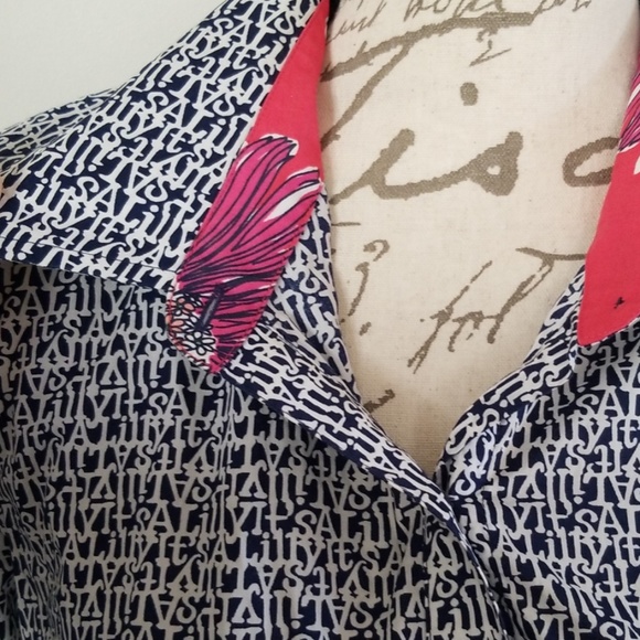 Lilly Pulitzer Button Down Fitted Shirt - Picture 2 of 7